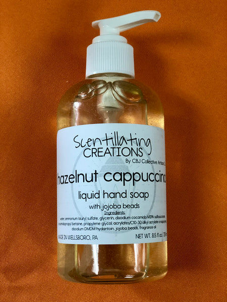 Hazelnut Cappuccino Liquid Soap