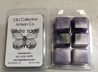 White Sage & Lavender Soy Wax Melt