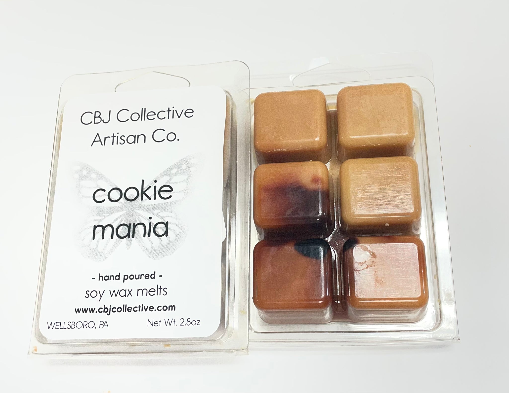 Cookie Mania Soy Wax Melt – CBJ Collective Artisan Co.