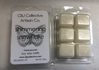 Shimmering Snowflake  Soy Wax Melt