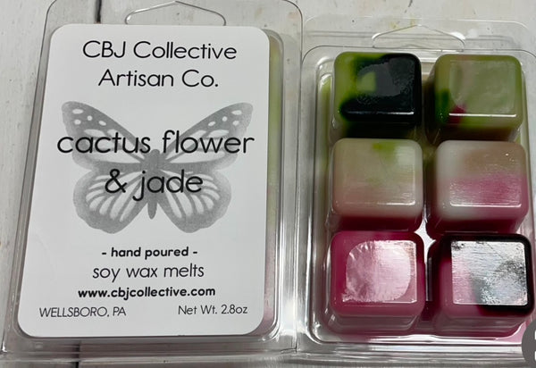 Cactus Flower & Jade Soy Wax Melt