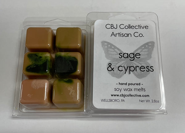 Sage & Cypress Soy Wax Melt
