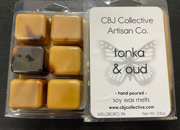 Tonka &  Oud  Soy Wax Melt
