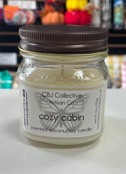 Cozy Cabin Soy Blend Candle