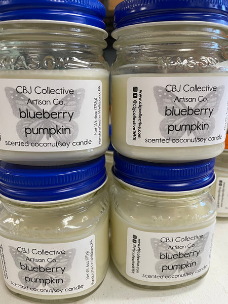 Blueberry Pumpkin Soy Blend Candle
