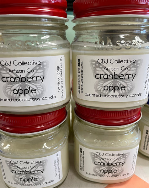 Cranberry Apple Soy Blend Candle