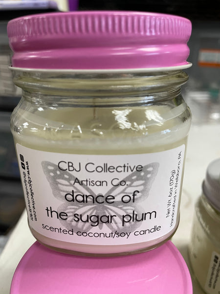 Dance of the Sugar Plum  Soy Blend 6oz Candle