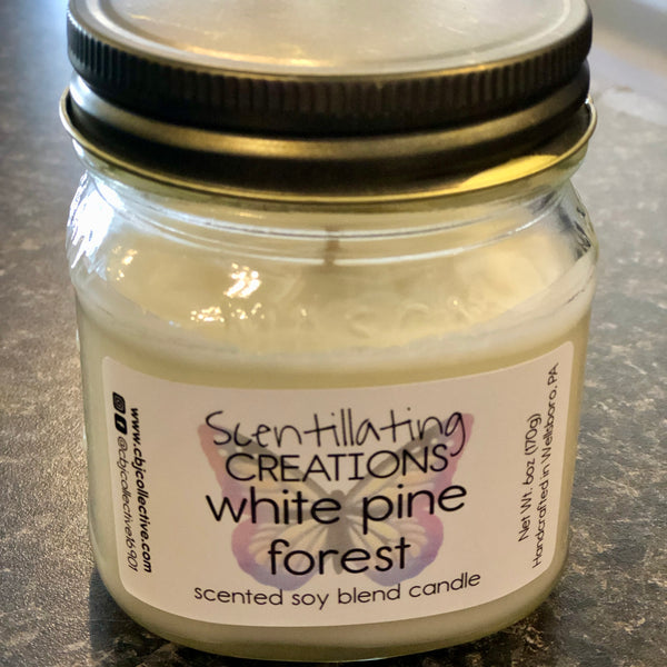 White Pine Forest Soy Blend Candle