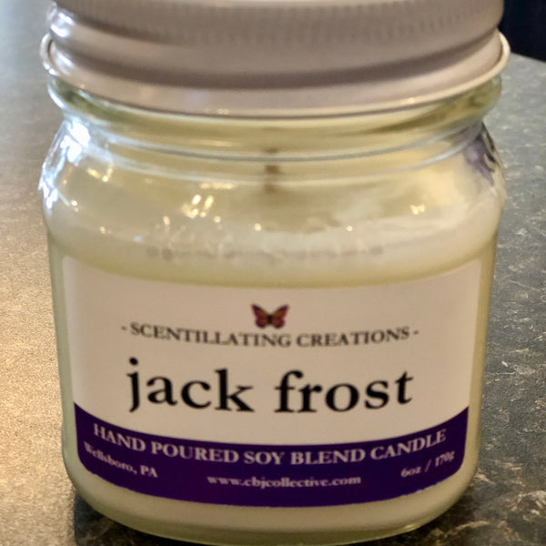 Jack Frost Soy Blend Candle