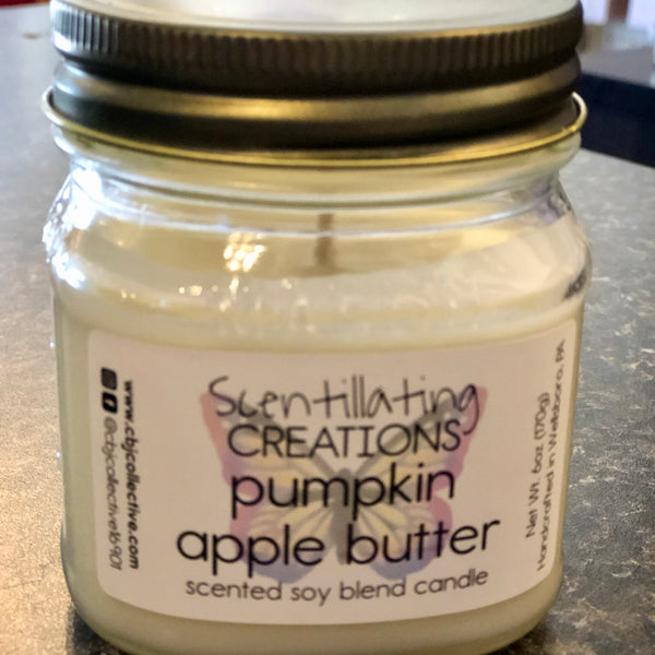 Pumpkin Apple Butter Soy Blend Candle