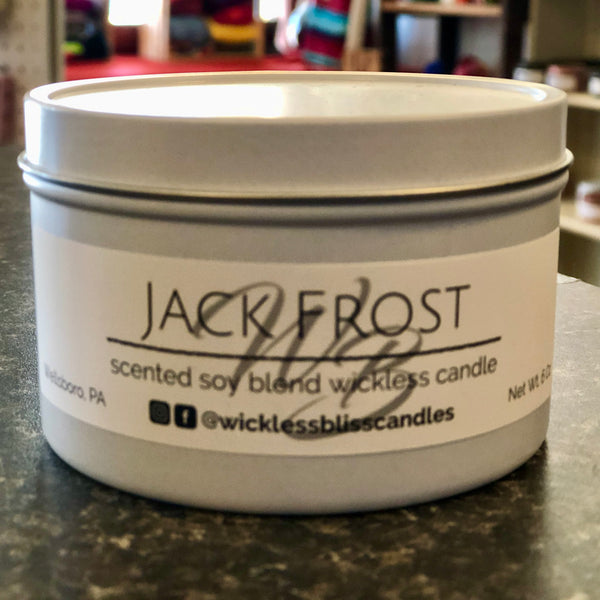 Jack Frost Wickless Candle