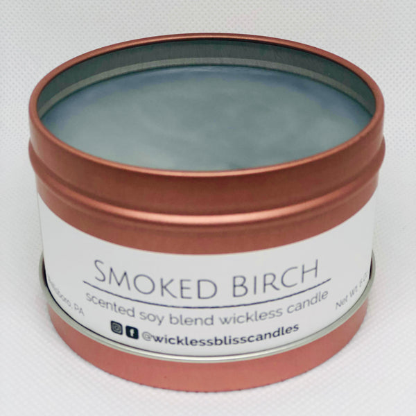 Smoked Birch Wickless Candle