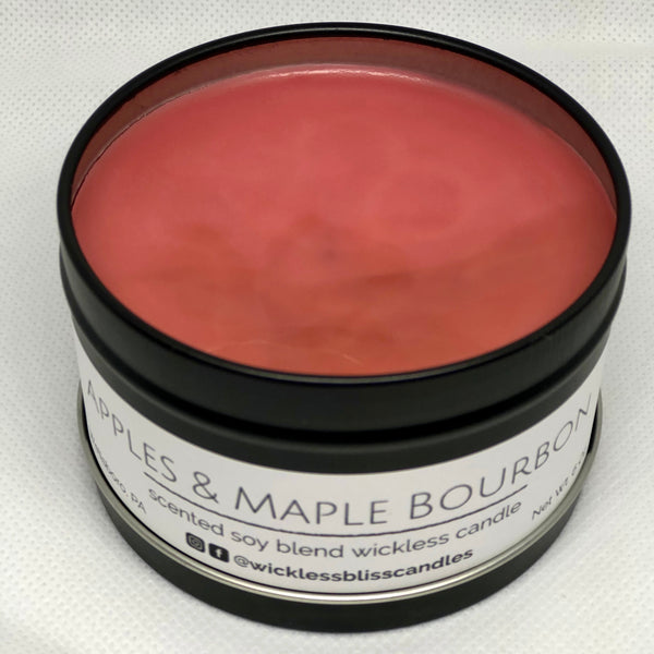 Apples & Maple Bourbon Wickless Candle