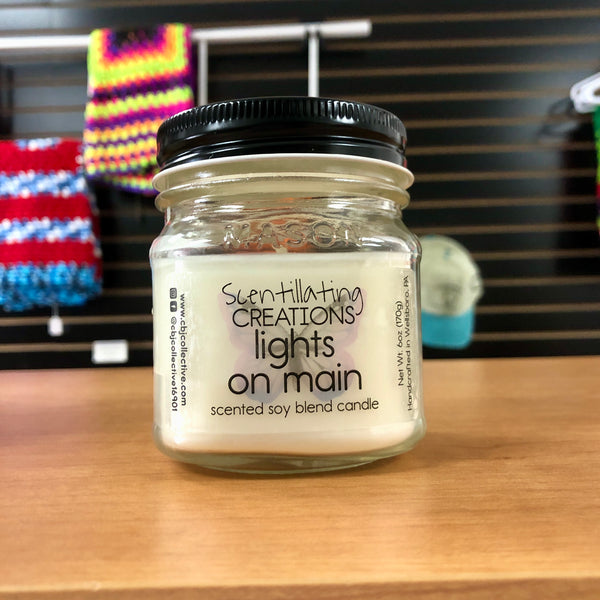 Lights On Main Soy Blend Candle