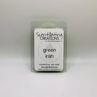 Green Irish Soy Wax Melt