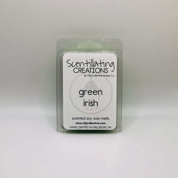 Green Irish Soy Wax Melt